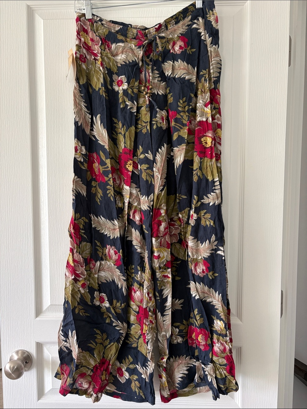 NWT Denim & Supply by Ralph Lauren Floral Black with Red & Olive Floral Print